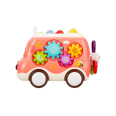 Игровой центр Весёлый автобус световые и звуковые эффекты Elefantino IT110595 1